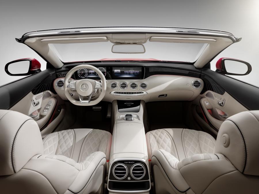 Торпедо Mercedes-Maybach S650 Cabriolet 2017 года  (фото 18 из 43)